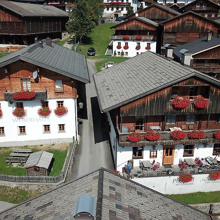 Апартаменты Weberstube Weberhaus Zollhaus Zollstoeckl Обертиллиах Экстерьер фото